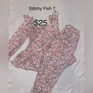 Stitchy Fish girls size 7